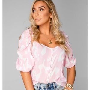 Buddy Love Demi Sweetheart Top